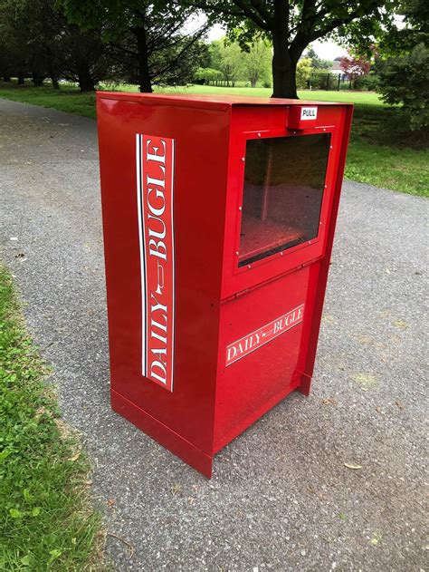 old newspaper boxes used